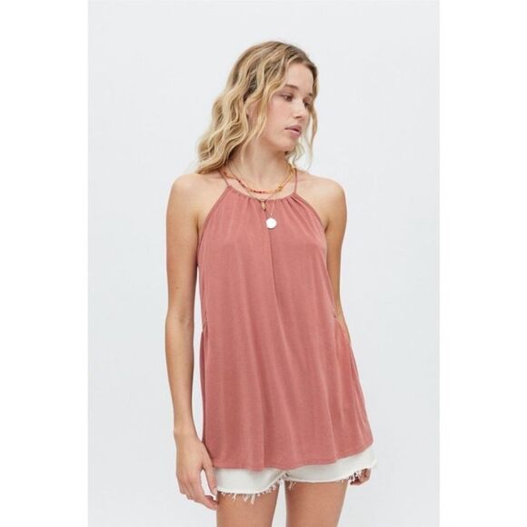 URBAN Outfitters Venus High-Neck Tunic Top - Picture 3 of 10